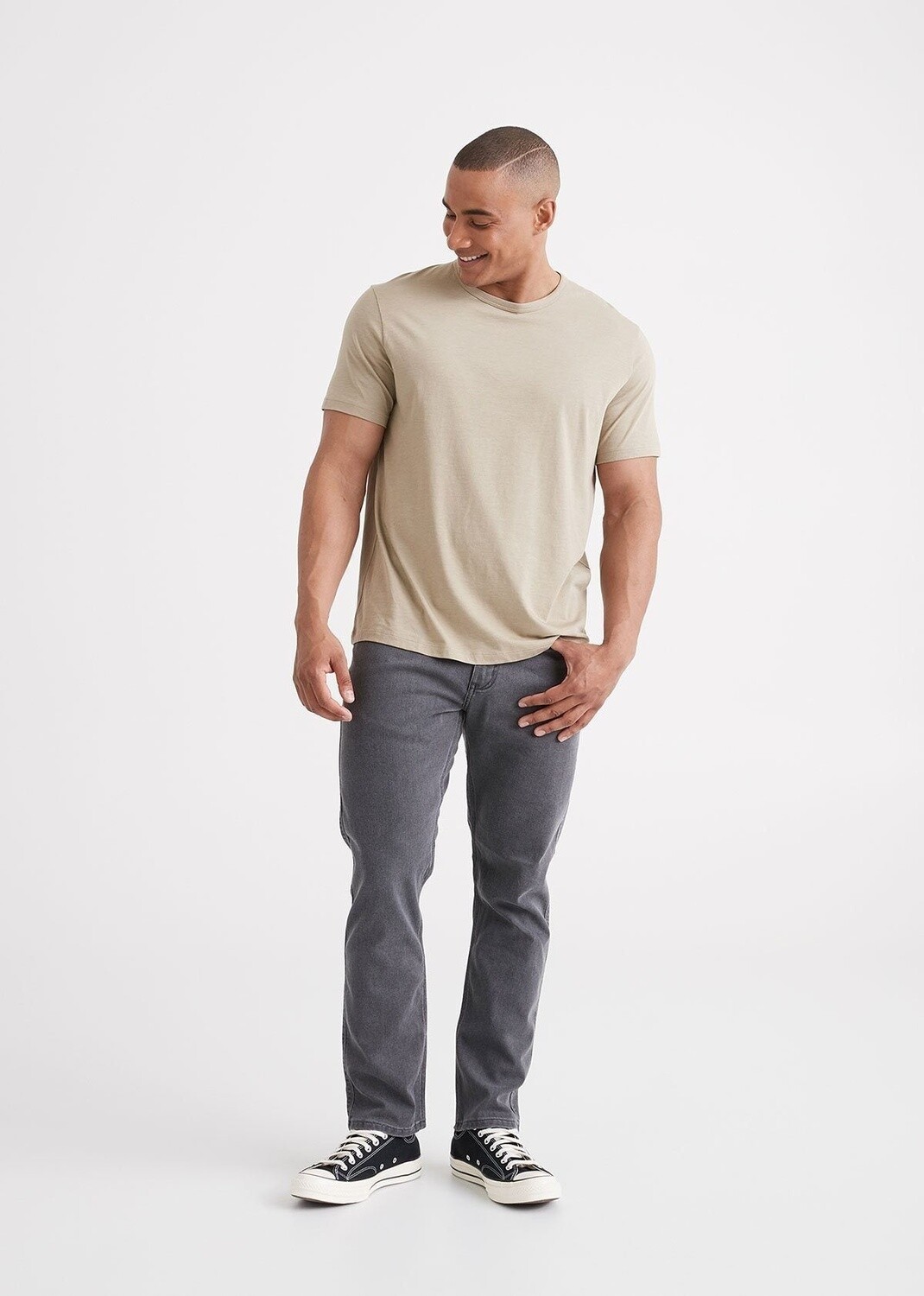 DUER Relaxed Taper Aged Grey