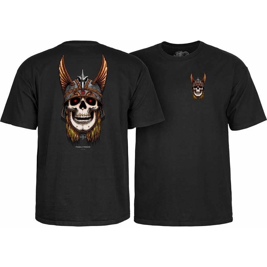 POWELL PERALTA TEE - ANDERSON SKULL Black