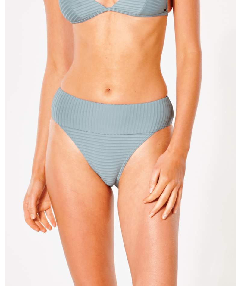 RIP CURL PREMIUM SURF HIGH WAIST CHEEKY SLATE