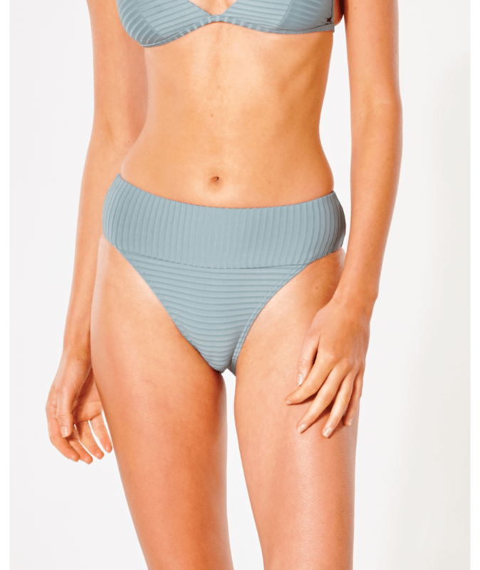 RIP CURL PREMIUM SURF HIGH WAIST CHEEKY SLATE