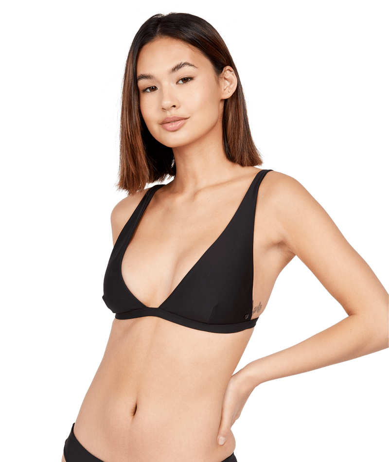 VOLCOM SIMPLY SEAMLESS HALTER V BLK