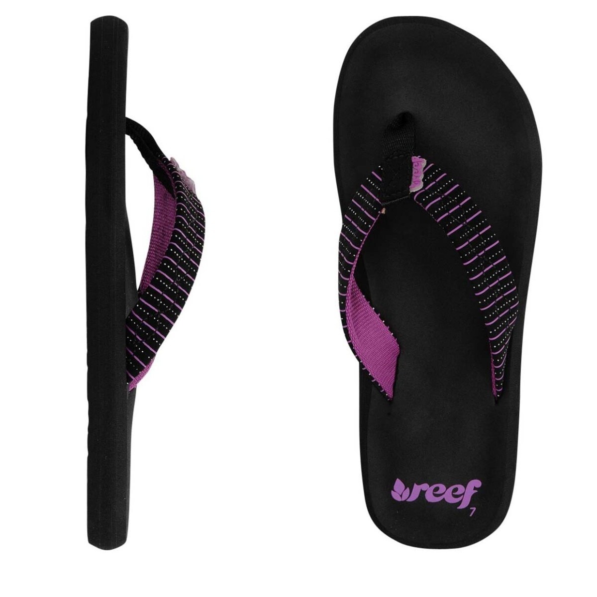 REEF SEASIDE BLACK/PURPLE