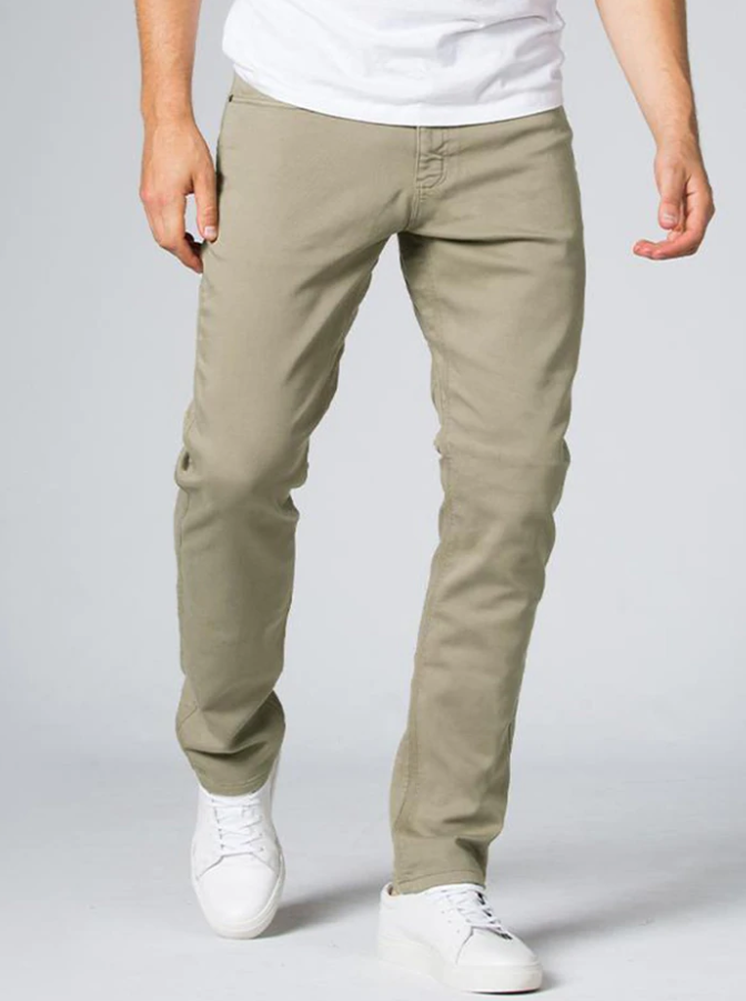 Duer No Sweat Relaxed Taper - Light Khaki