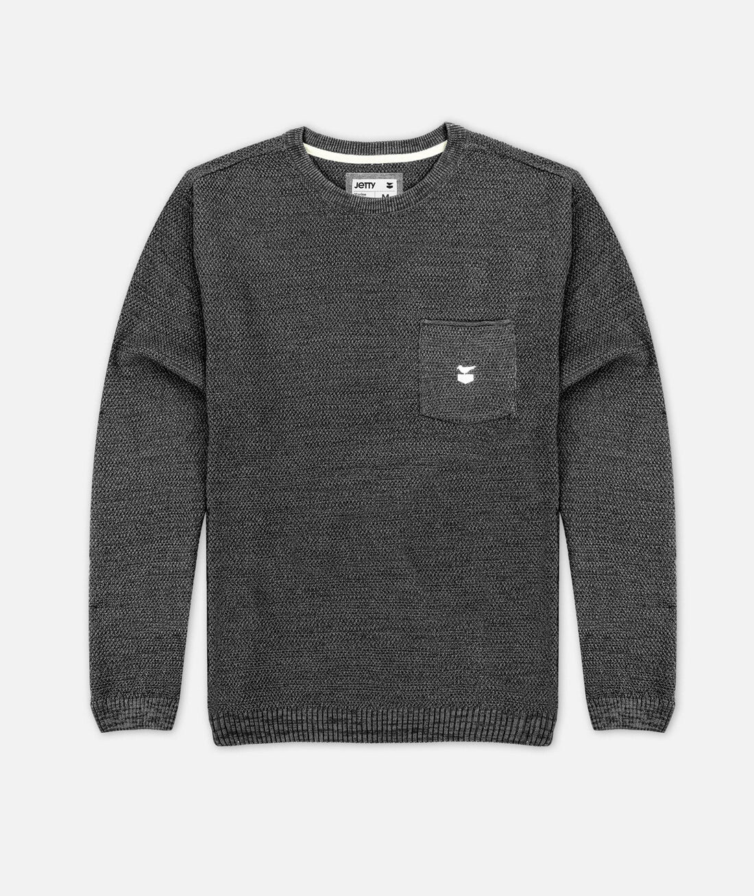 JETTY BRINE SWEATER CHARCOAL