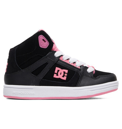 DC Pure Hightop Blk/Pink