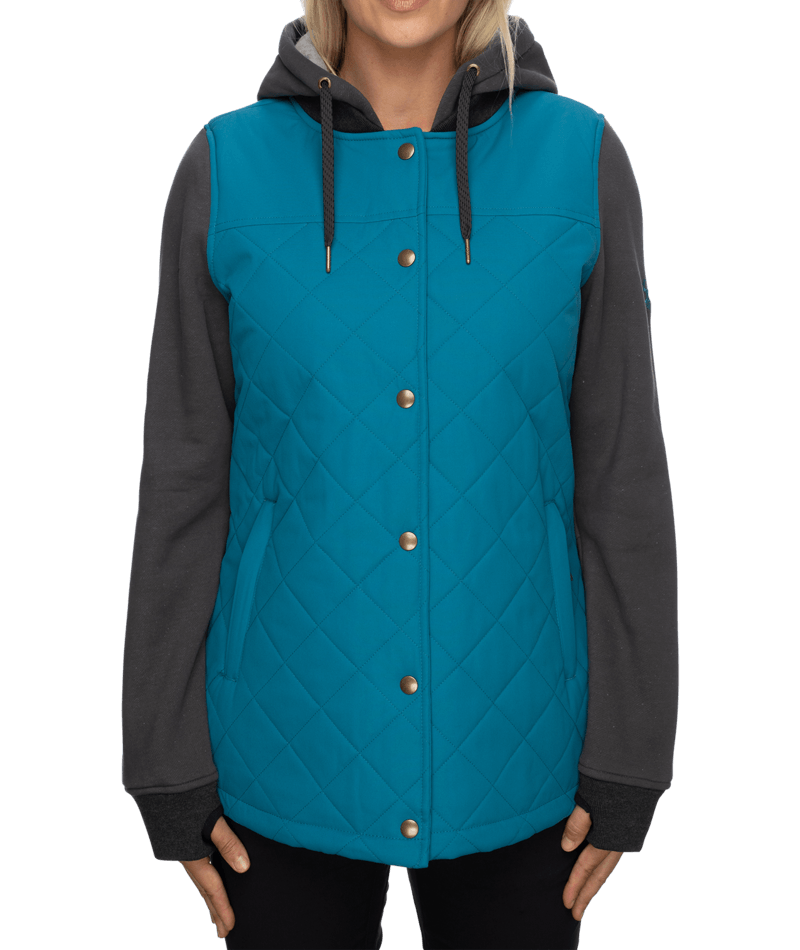 686 Women&#39;s Autumn Ins. Jkt DRK LGN