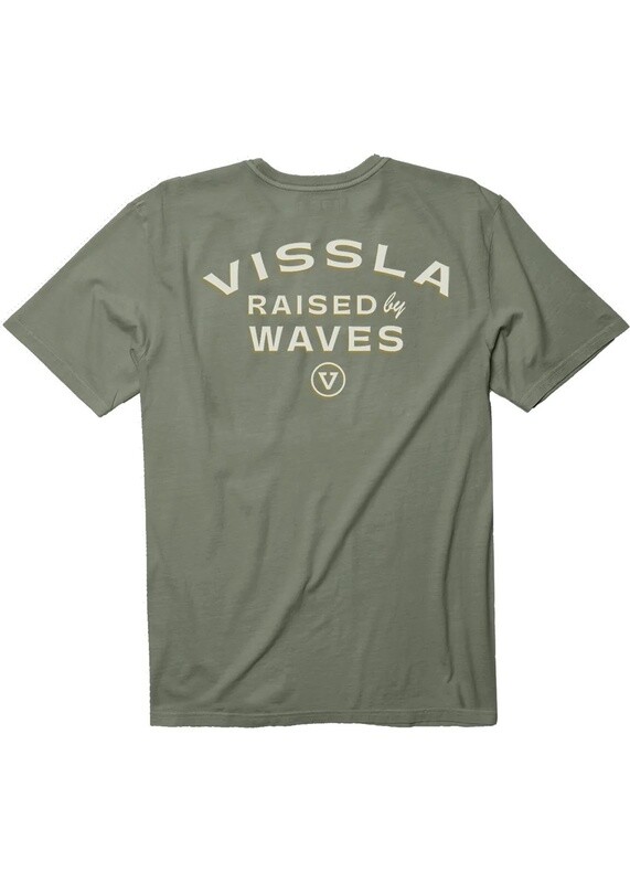 VISSLA Raised By SS PKT Tee-ARM