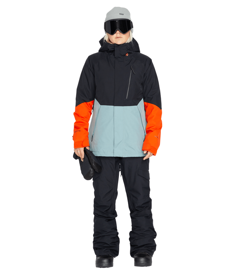 VOLCOM ARIS INS GORE JACKET GRN ASH