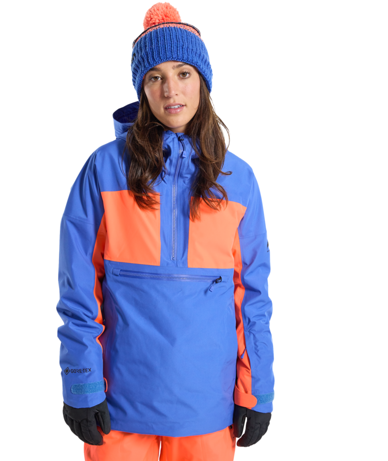 BURTON GORE PILLWLN ANRK AMPBLU/TRAORG