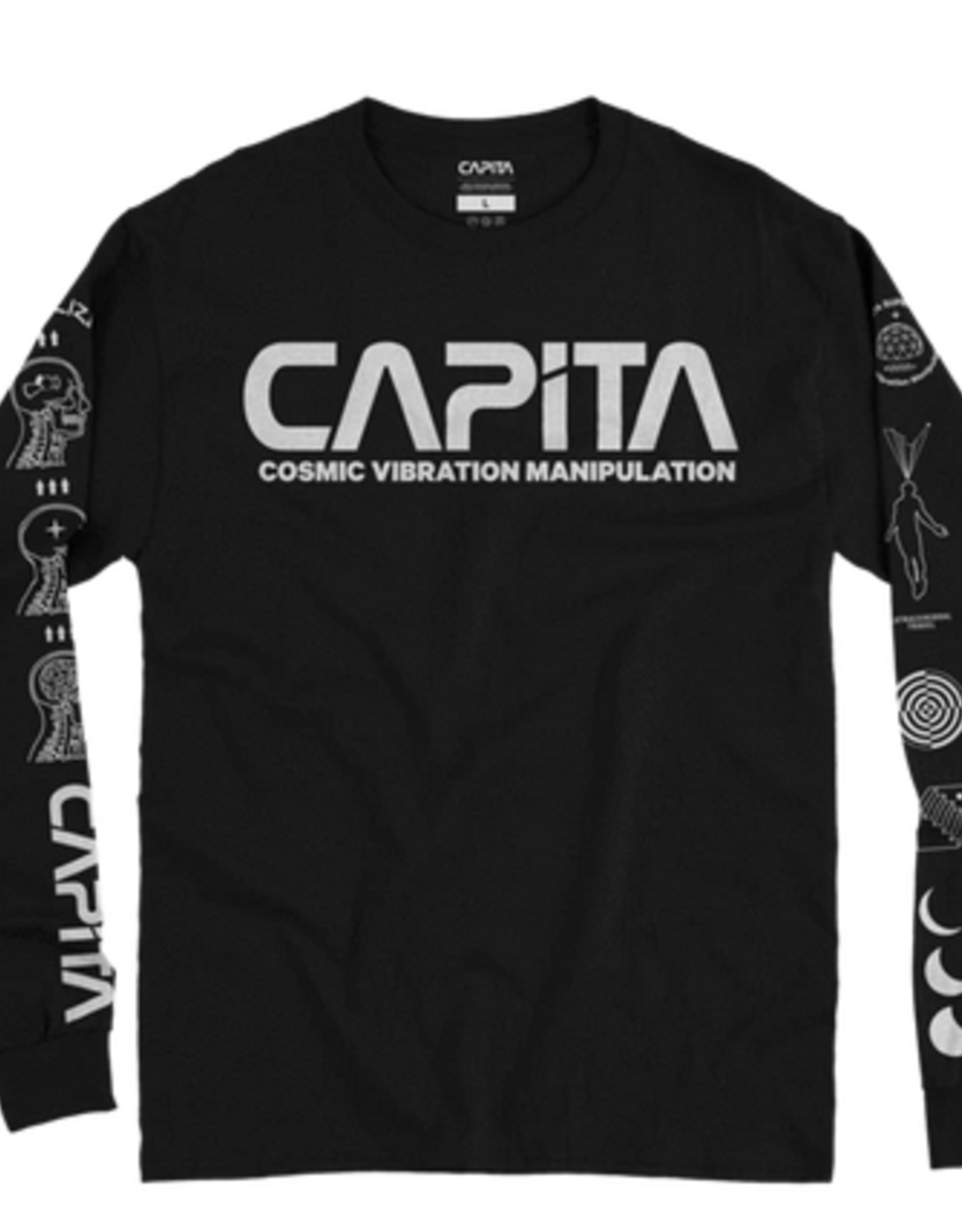 CAPITA VISUALIZE LS TEE 2 Black