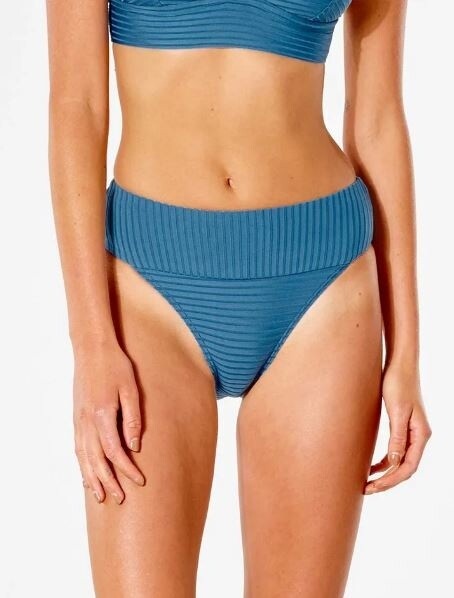 RIP CURL PREMIUM SURF HIGH WAIST CHEEKY TEAL