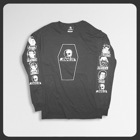 Skull L/S Tee Dead Guys 1980&#39;s