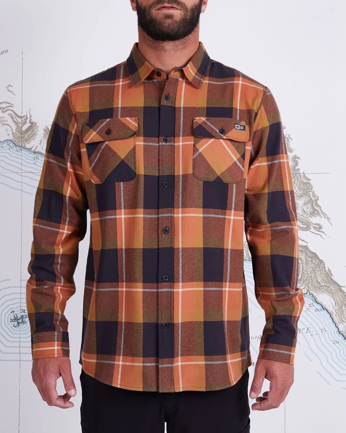 SALTY CREW DAWN PATROL FLANNEL