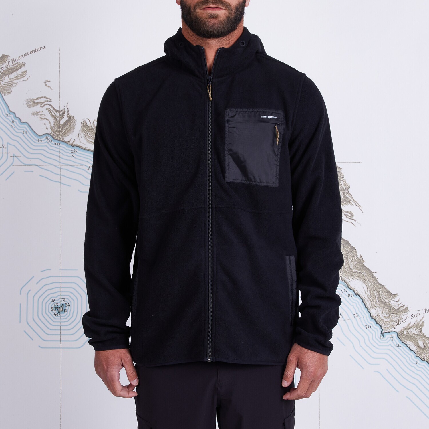 SALTY CREW EDGEWATER ZIP HOODY