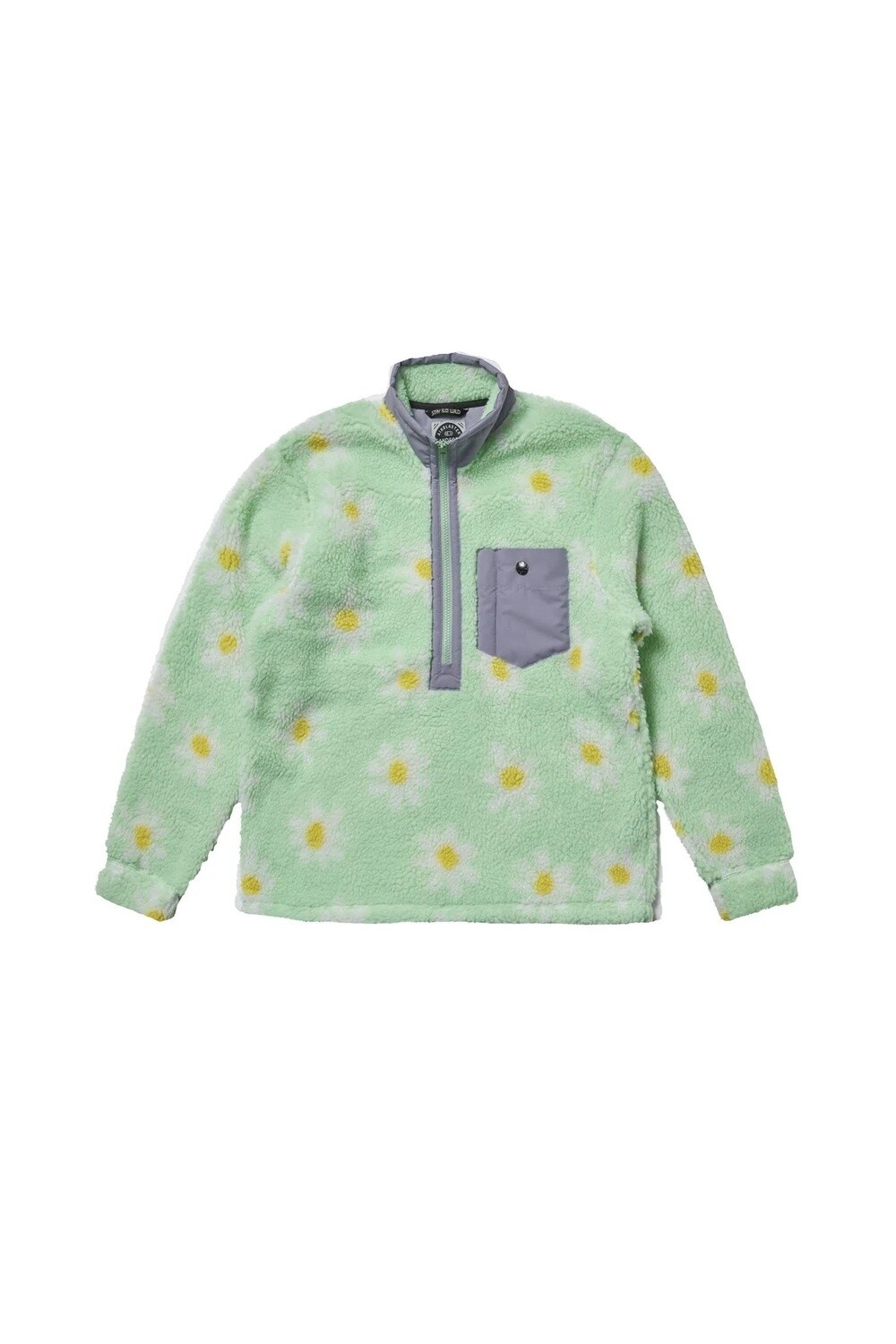 AIRBLASTER SHERPA HALF ZIP DAISY