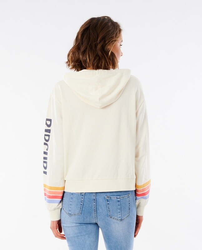 RIPCURL GOLDEN STATE ZIP UP BONE