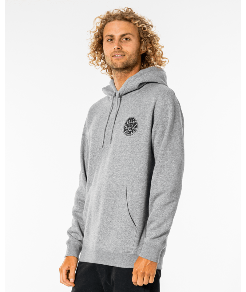 RIP CURL WETSUIT ICON HOOD GREY