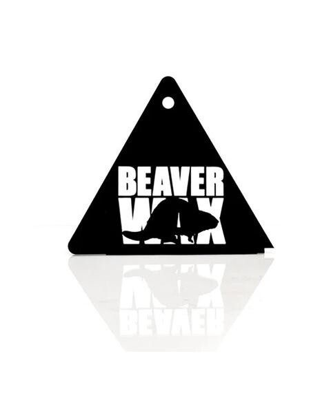Beaver Wax Triangle Scraper