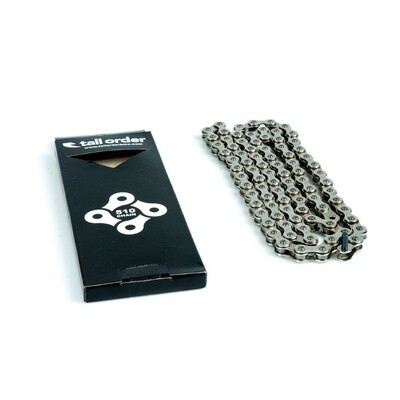 TALL ORDER 510 CHAIN WITH HALF LINK SILVER