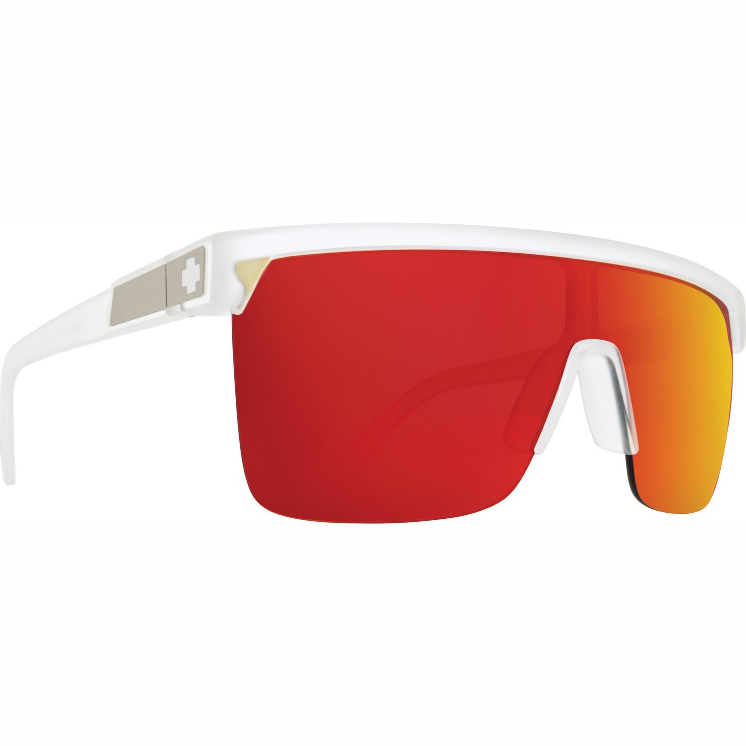 Flynn 5050 Matte Crystal HD Plus Gray Green with Red Spectra Mirror