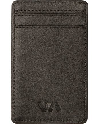 RVCA CLEAN CARD WALL M WLLT BLK