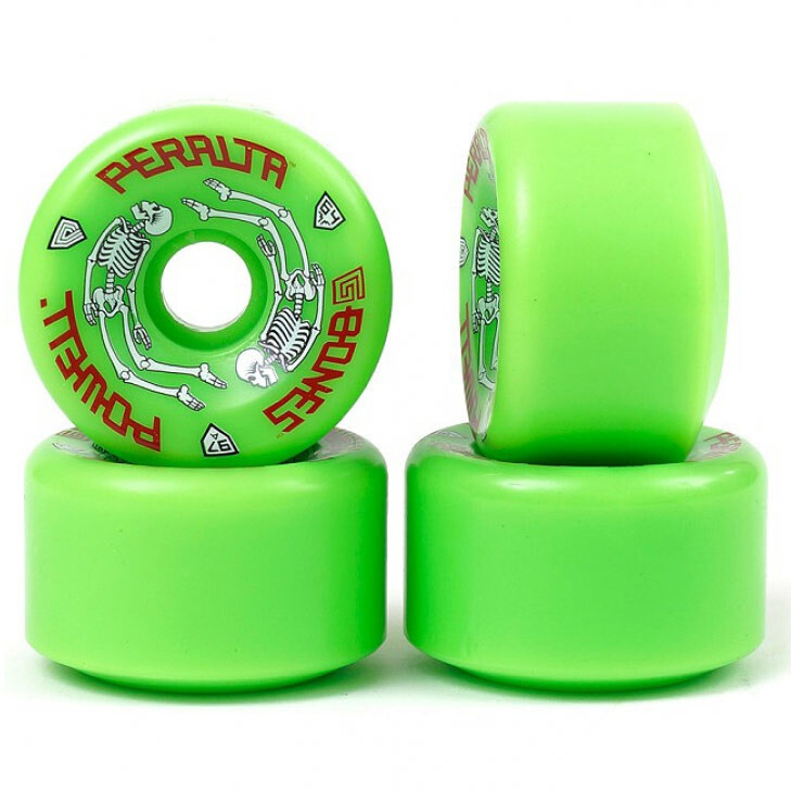 POWELL PERALTA WHEELS - G- BONES GREEN 97A (64)