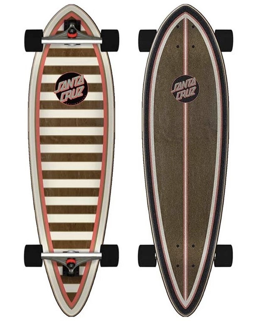 SANTA CRUZ PINTAIL GOLD STRIPE 9.2x33