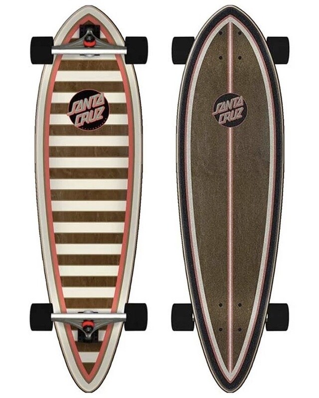 SANTA CRUZ PINTAIL GOLD STRIPE 9.2x33