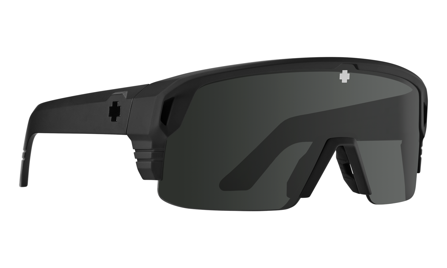 SPY Monolith 5050 Matte Black Happy Gray Green Black Spectra Mirror