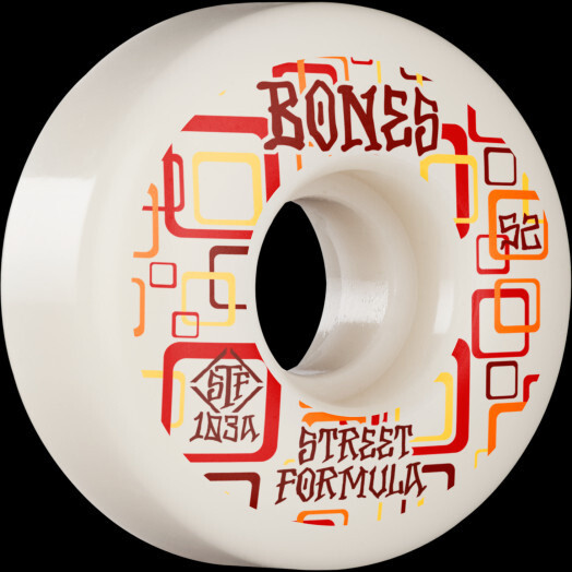 BONES STF WHEELS - RETROS V3 SLIMS 103A (52)