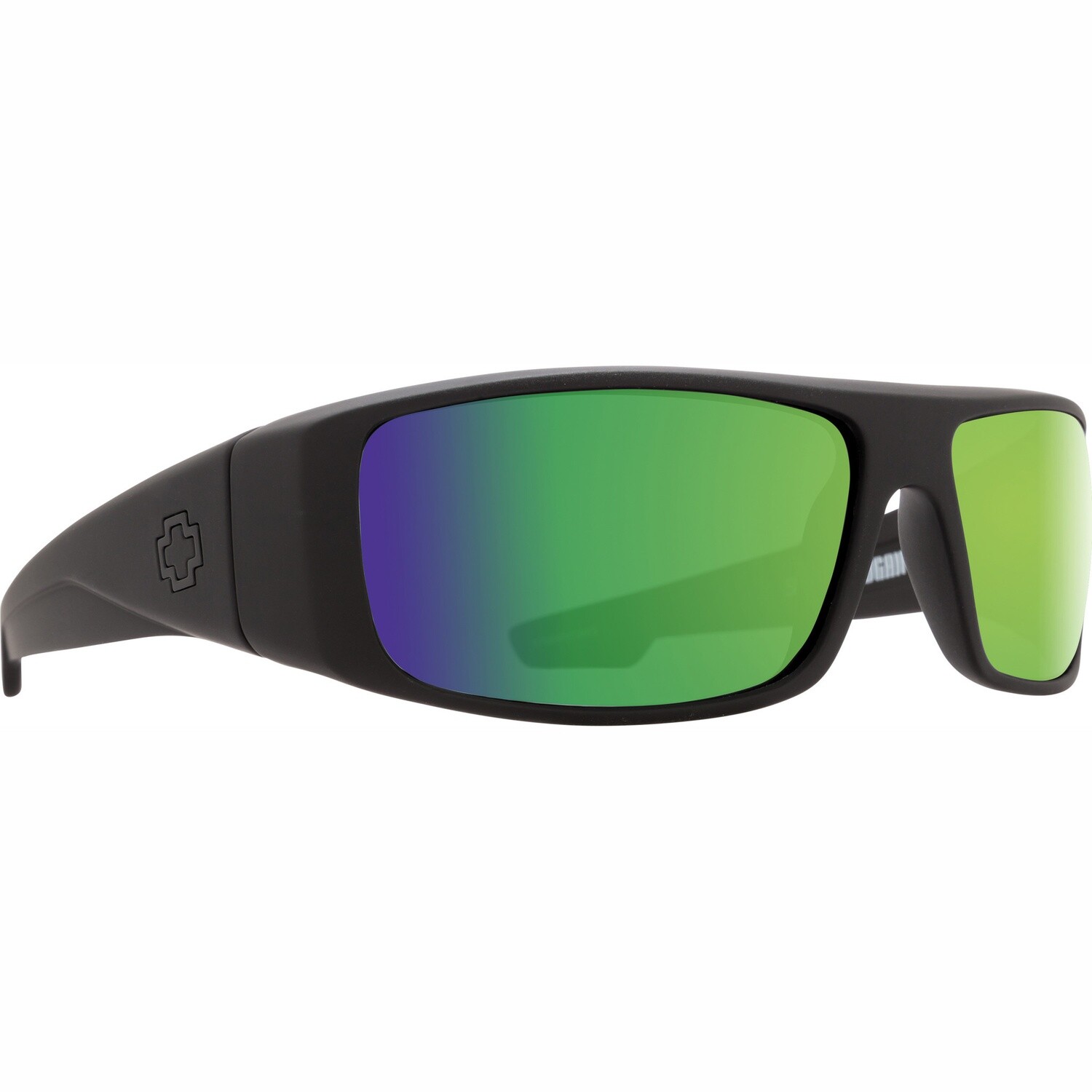 Logan Matte Black Happy Bronze Polar With Green Spectra Mirror