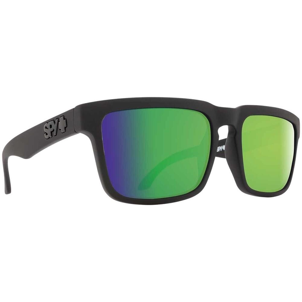 Helm Matte Black Happy Bronze Polar With Green Spectra
