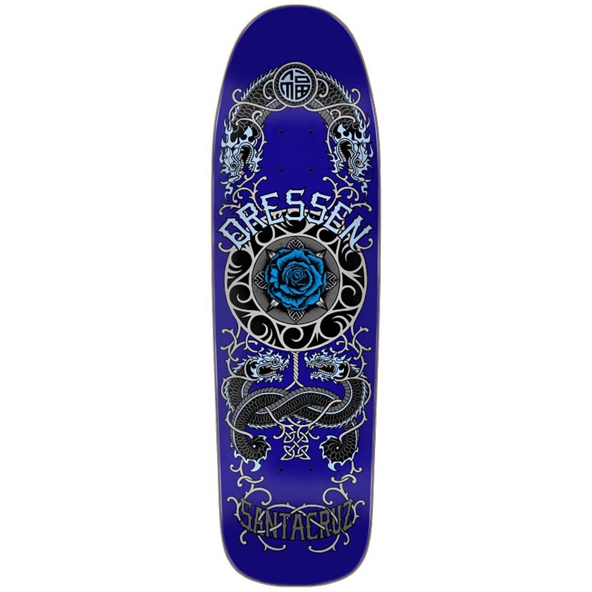 SANTA CRUZ SHAPED DECK DRESSEN ROSE CREW ONE 9.31x32.36