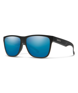 Smith EMERGE Matte Black CP Polarized Blue Mirror