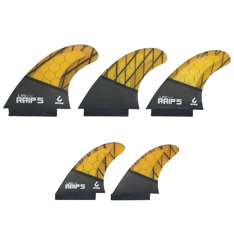 LIB TECH TRI QUAD 5 FIN SET MEDIUM