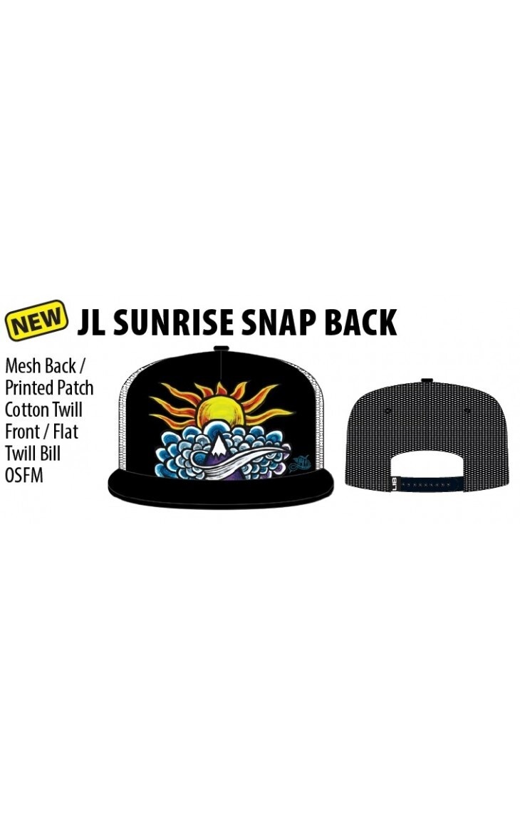 LIB JL SUNRISE TRUCKER SNAP BACK - BLACK