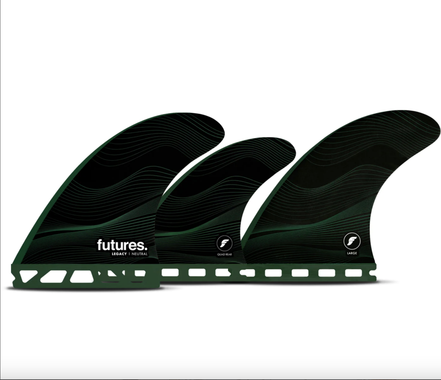 Futures F8 Legacy Honeycomb 5 Fin Green