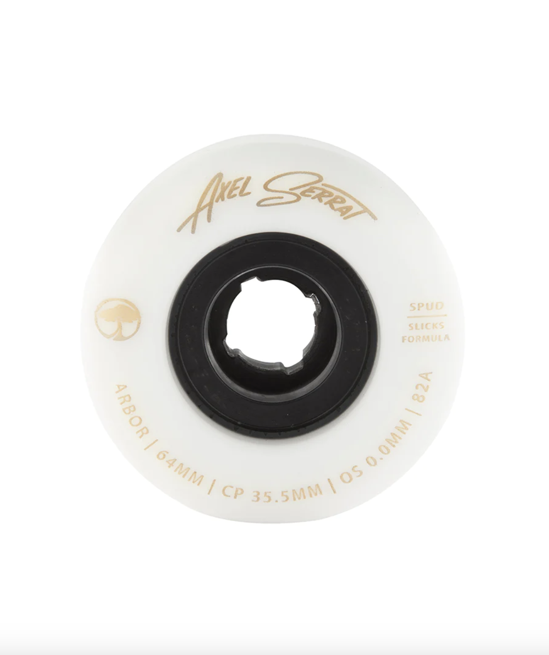 ARBOR WHEELS SPUD AXEL SERRAT WHT 82A 64mm