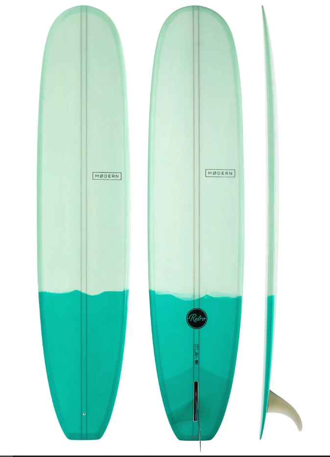 Modern Retro PU Two Tone Green 9’1
