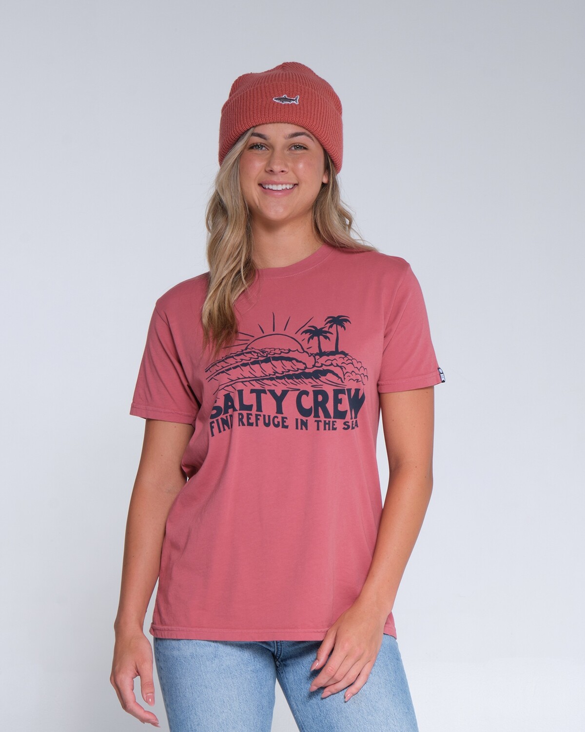 Salty Crew Shorebreak Boyfriend Tee