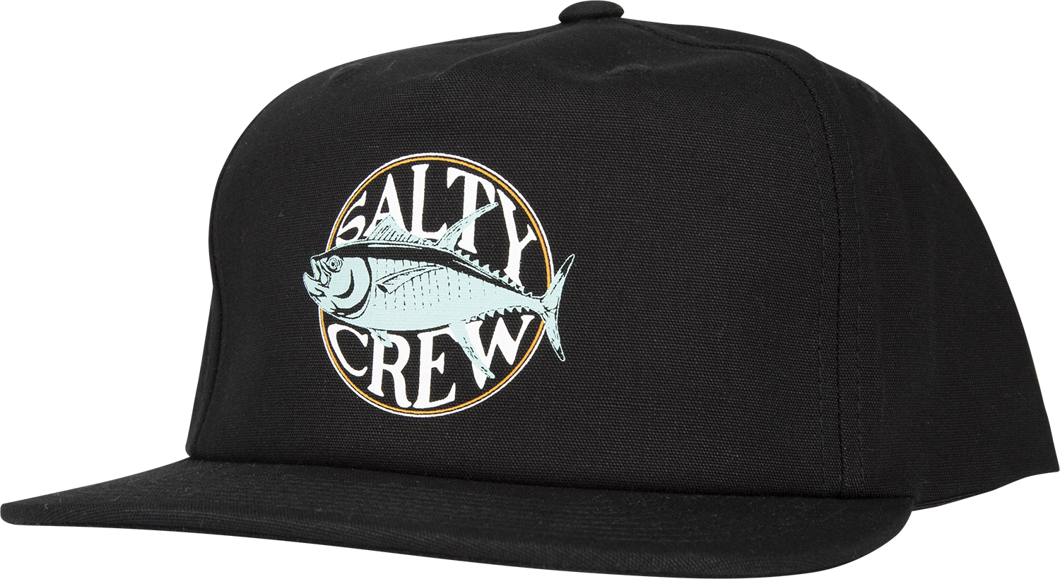 Salty Crew Tuna Time 5 Panel, Color: Black