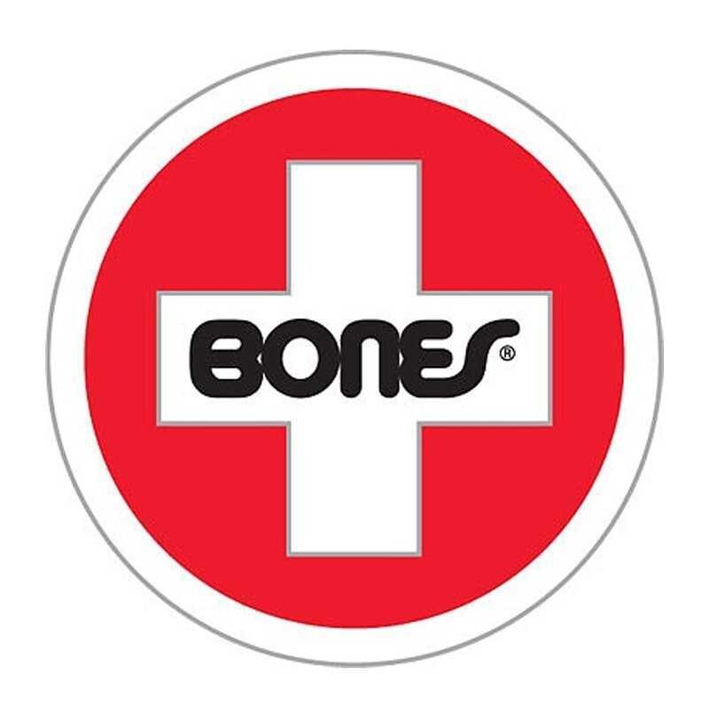BONES BEARINGS - SWISS ROUND STICKER (3&quot;)
