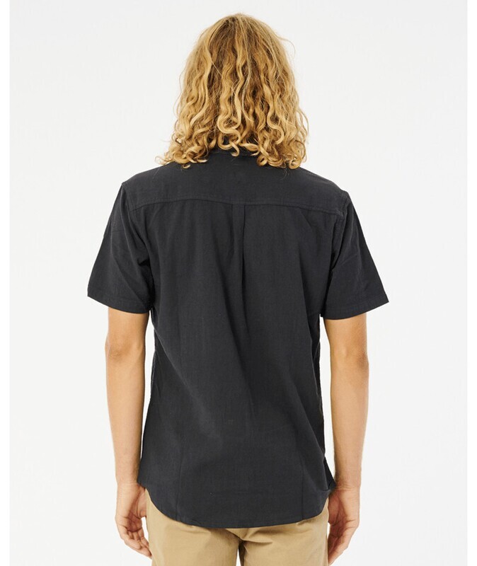 Rip Curl Washed S/S Shirt Black