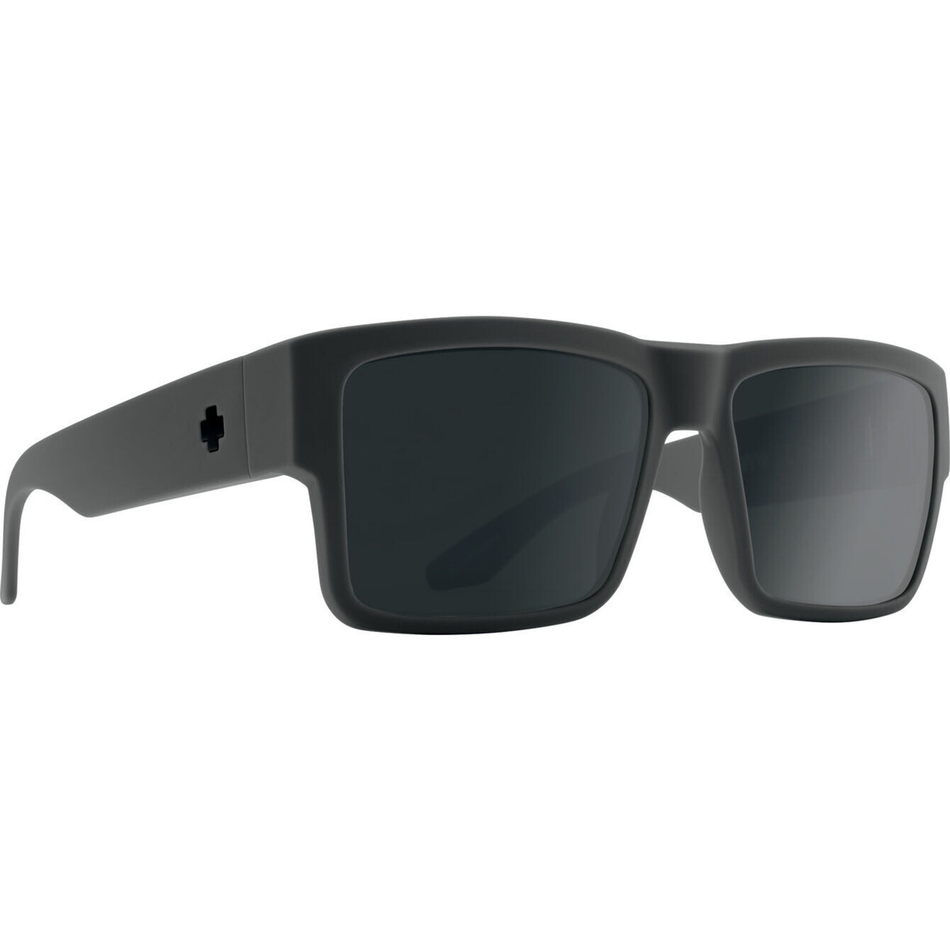 Spy Cyrus Soft Matte Black Happy Boost Polar Black Mirror
