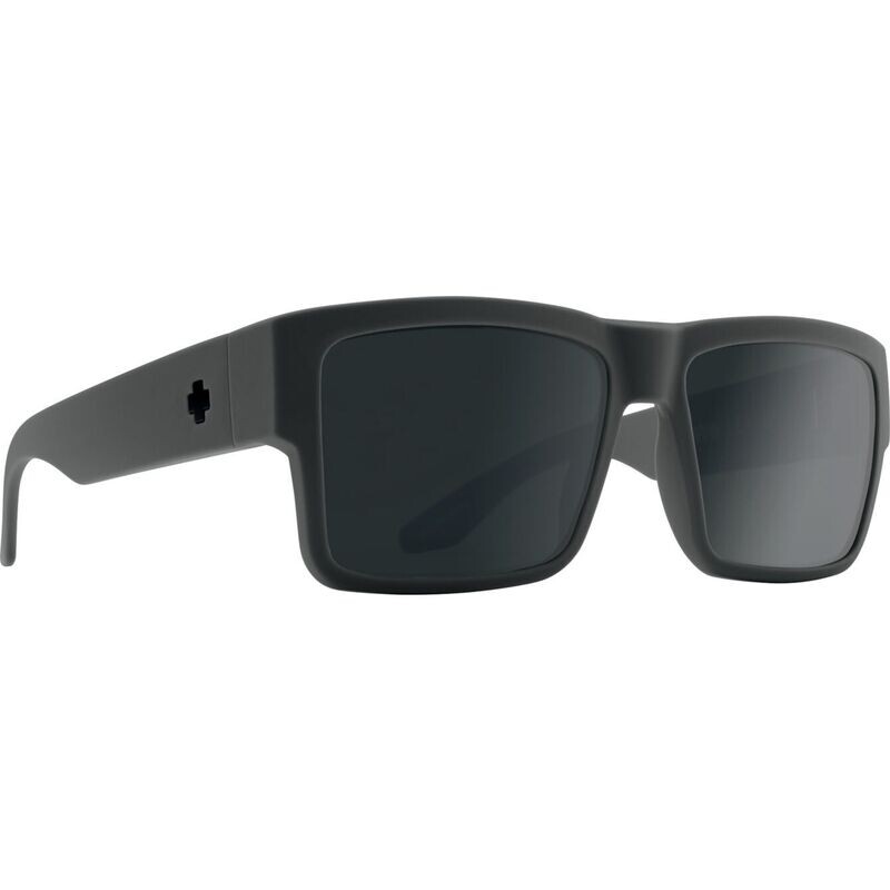 Spy Cyrus Soft Matte Black Happy Boost Polar Black Mirror