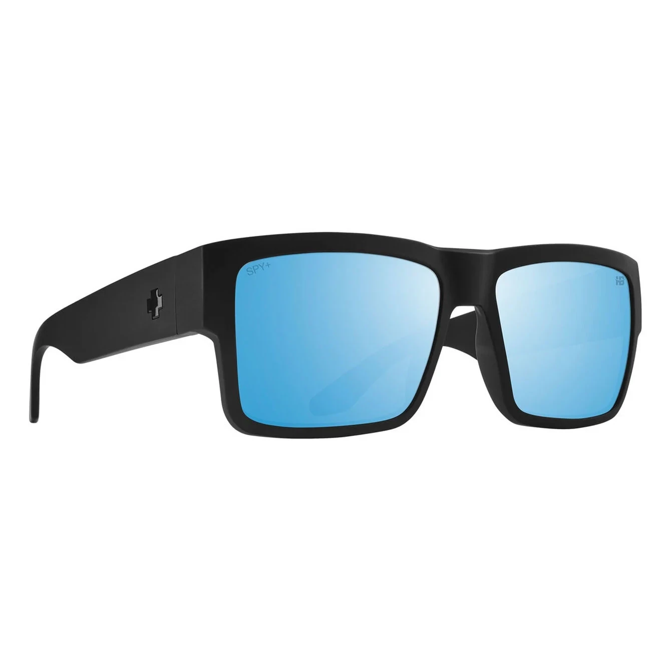 Spy Cyrus Matte Black Happy Boost Polar Ice Blue Mirror