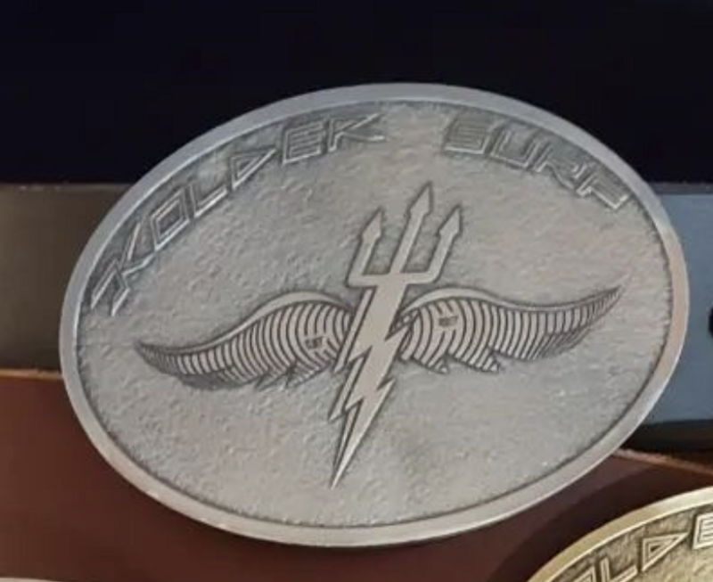 Kolder Empty Waves Belt Buckle