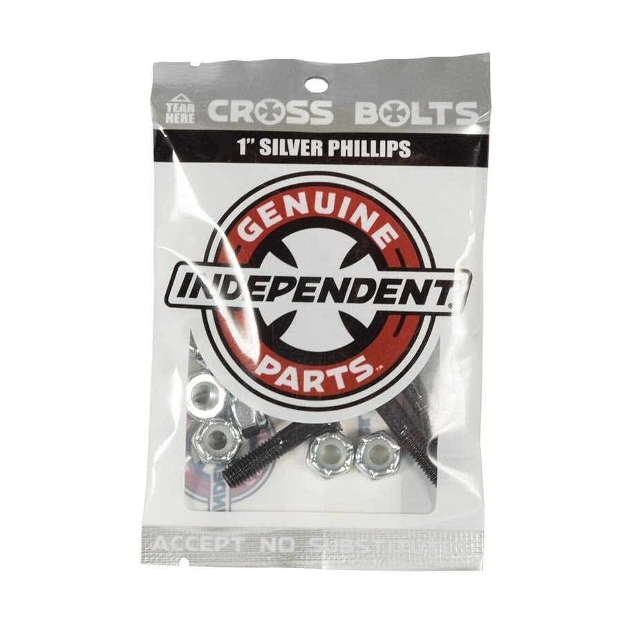 INDY HARDWARE PHILLIPS 1in BLK/SILVER