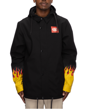 686 MENS WTRPRF COACHES JKT BLK