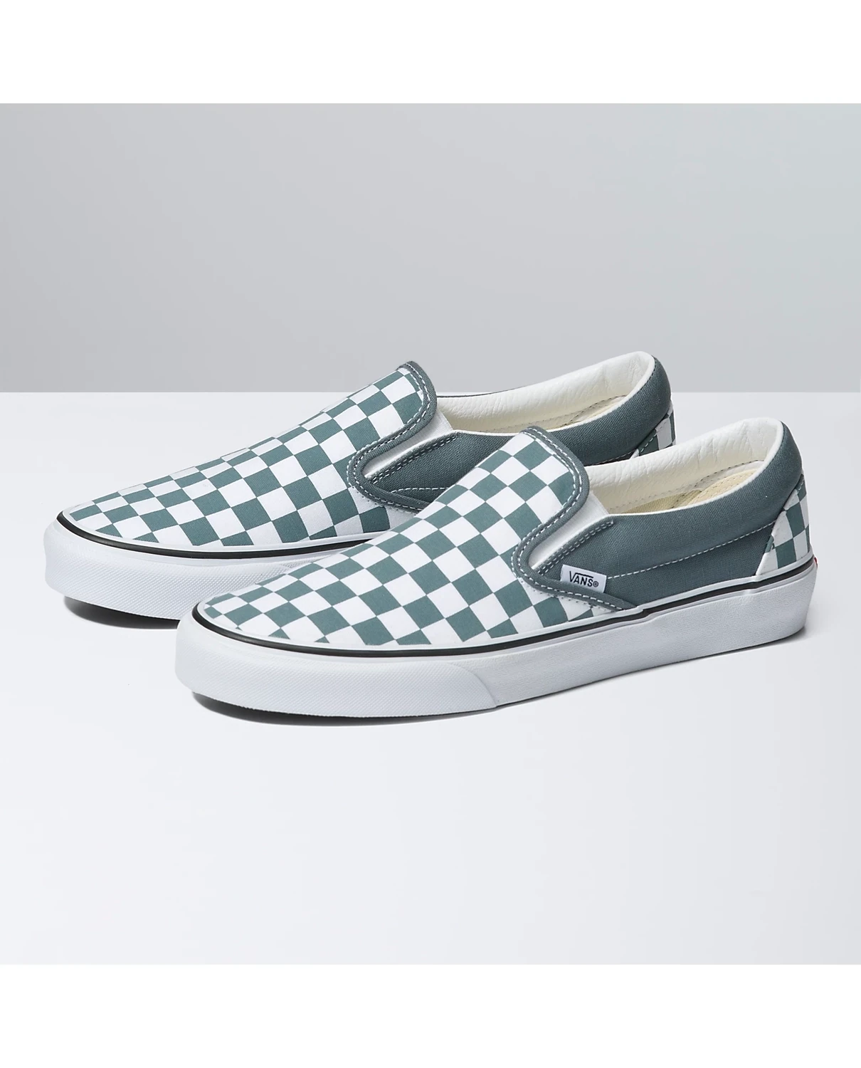VANS Classic Slip-On CHECKERBOARD Blue
